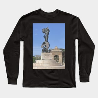 Independence Monument, Valletta, Malta Long Sleeve T-Shirt